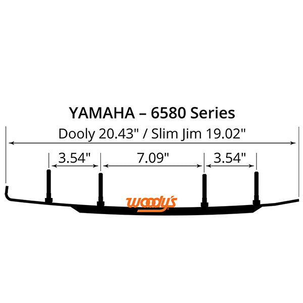 WOODY'S DOOLY CARBIDE RUNNER (DY8-6580)