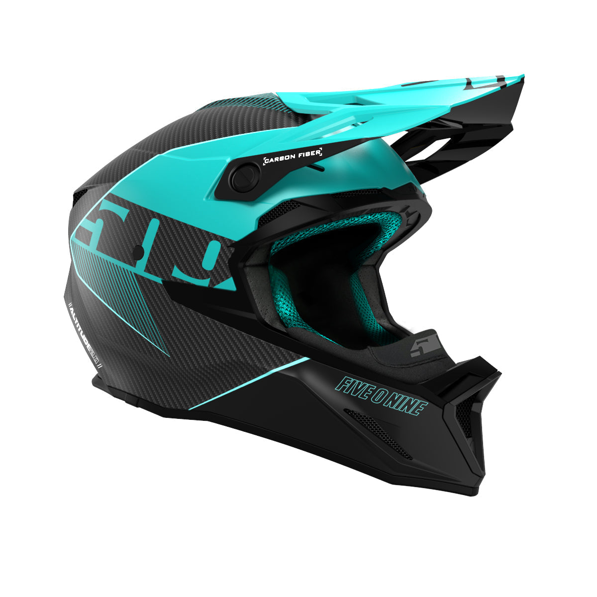 509 Altitude 2.0 Carbon Fiber 3K Hi-Flow Helmet (ECE) F01009900-110-303