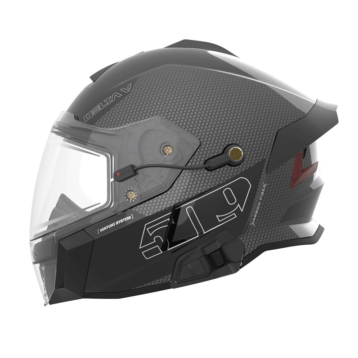 509 Delta V Carbon Commander Helmet F01015700-110-101