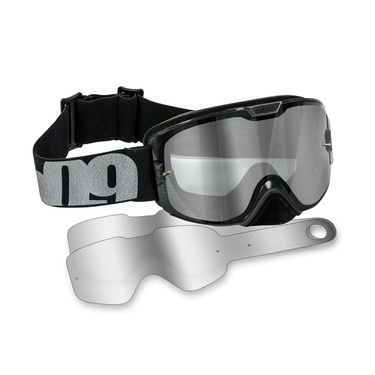 509 Laminated Tear Off Refills for Kingpin Goggle F02013100-000-000