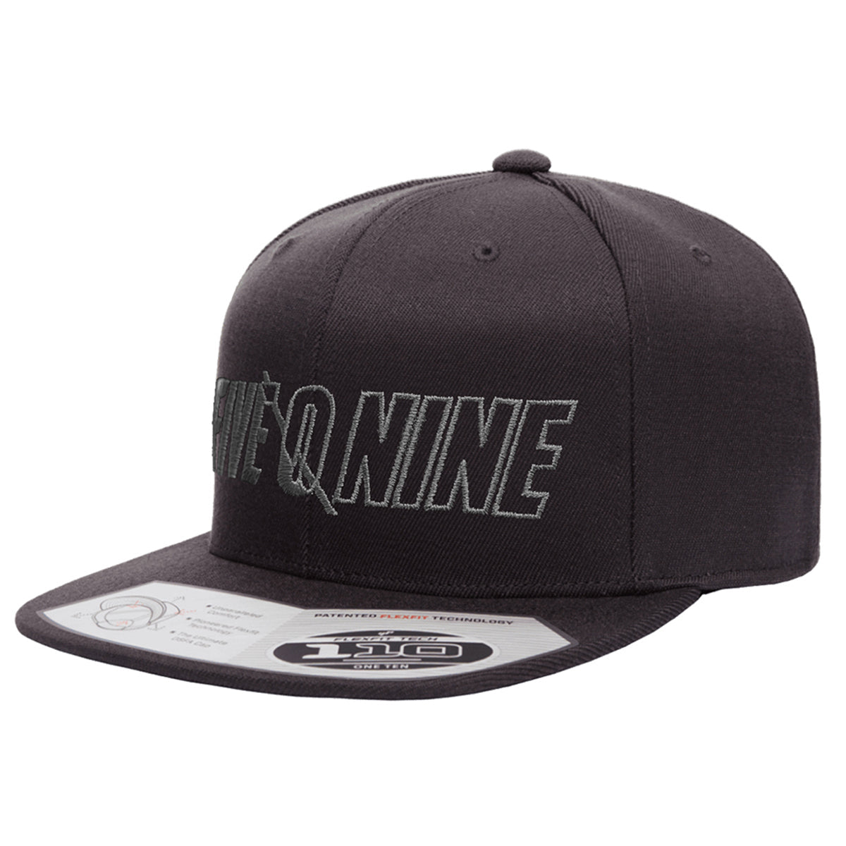 509 Flat Brim CVT Snapback Hat F09013900-000-204