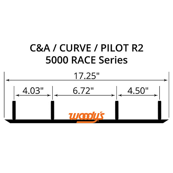 Woody's Maverick Aftermarket Carbide Runner - MCX-5000 | MunroPowersports.com