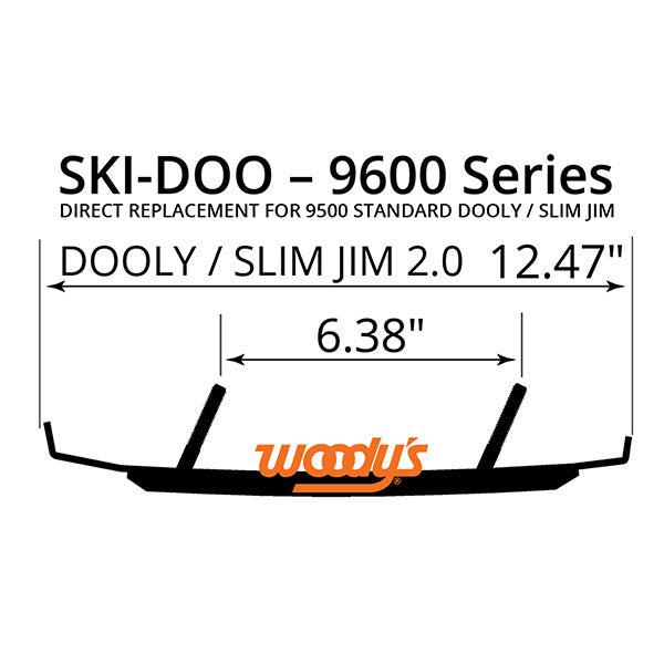 Woody's Slim Jim 2.0 Trail Runner (S2S6-9600) | MunroPowersports.com