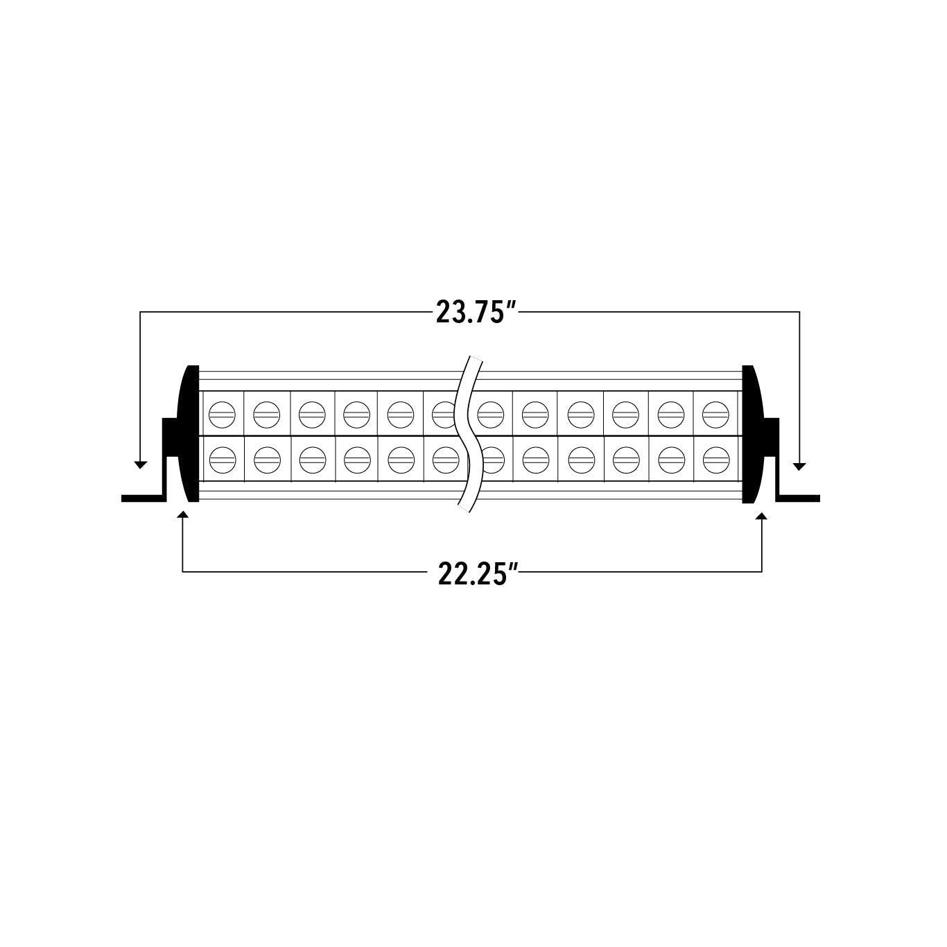 20" Dual Row LED Light Bar - DRC20