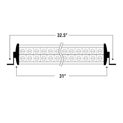 30" Infinity Dual Row LED Light Bar 10-10119