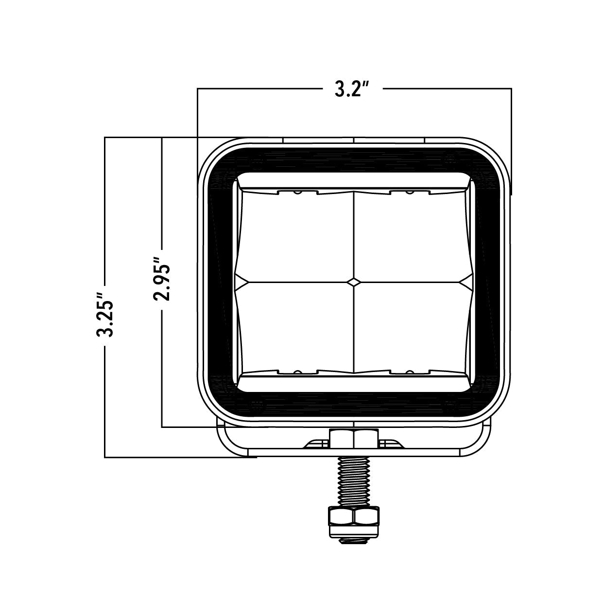 Hi-Lux 2.0 Pod-Flood Beam 10-20217