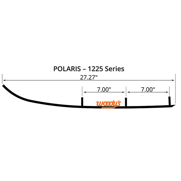 Woody's Flat-Top Trail Blazer 6" Carbide Trail Runner (Tpi4-1225) | MunroPowersports.com