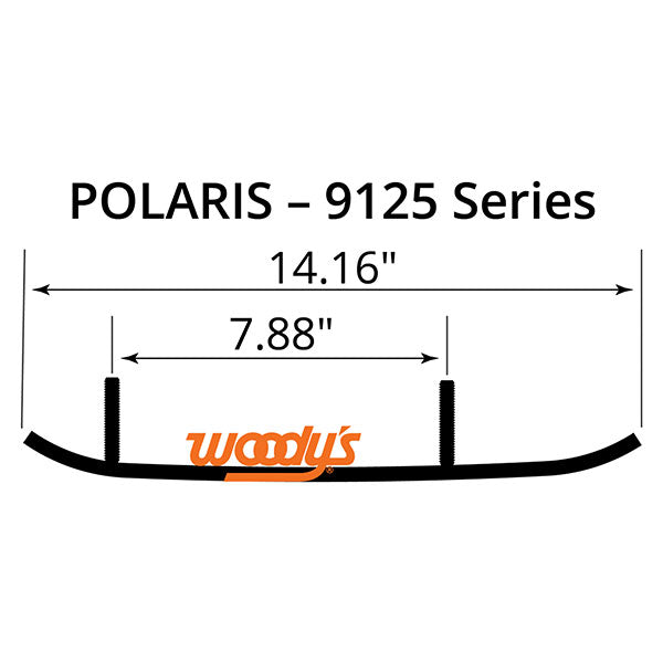 Woody's Flat-Top Trail Blazer 6" Carbide Trail Runner (Tpi4-9125) | MunroPowersports.com
