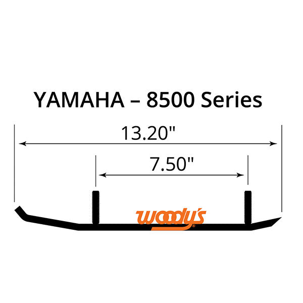 Woody's Flat-Top Trail Blazer 6" Carbide Trail Runner (TYV4-8500) | MunroPowersports.com