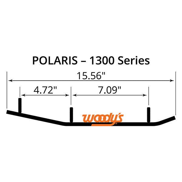 Woody's Flat-Top Executive 8" Carbide Trail Runner (WPI-1300) | MunroPowersports.com