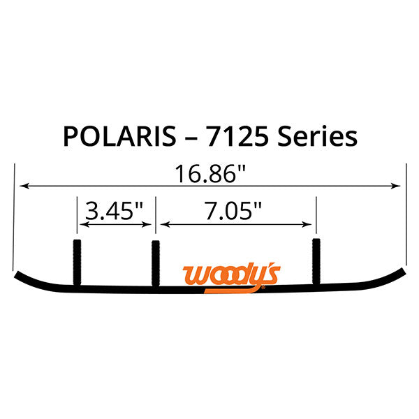 Woody's Flat-Top Executive 8" Carbide Trail Runner (WPI-7125) | MunroPowersports.com