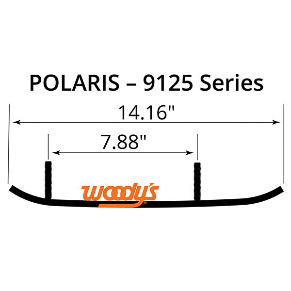 Woody's Flat-Top Executive 8" Carbide Trail Runner (WPI-9125) | MunroPowersports.com
