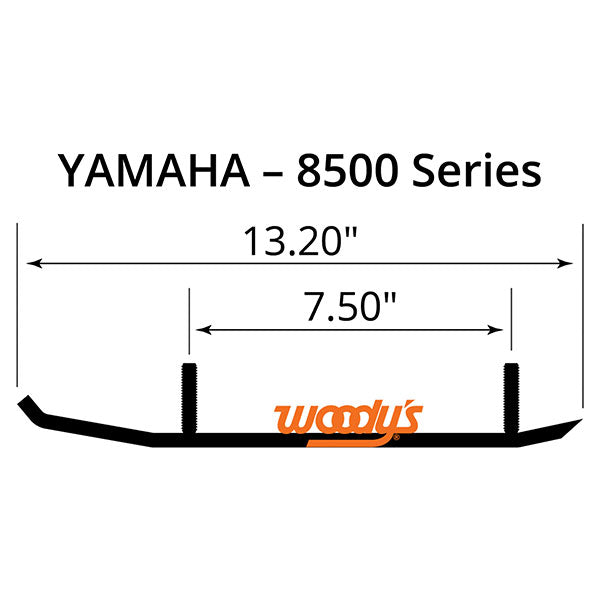 Woody's Flat-Top Executive 8" Carbide Trail Runner (WYV-8500) | MunroPowersports.com