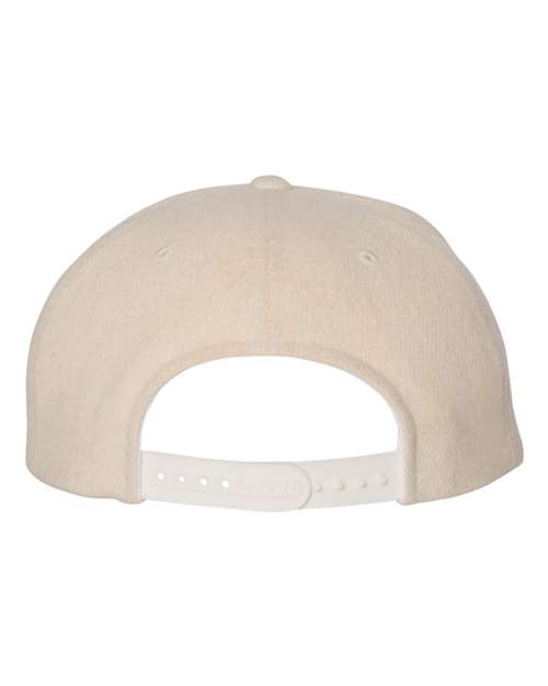 Yupoong Classics Melton Wool Blend Snapback Cap - 6689 | MunroPowersports.com