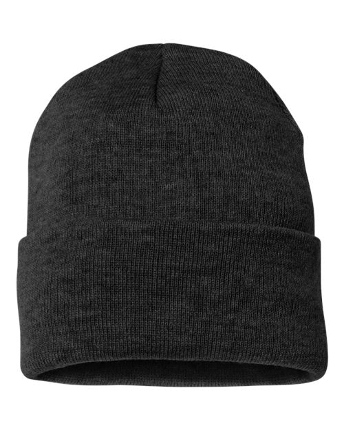 Sportsman Fleece Lined 12" Cuffed Beanie - SP12FL