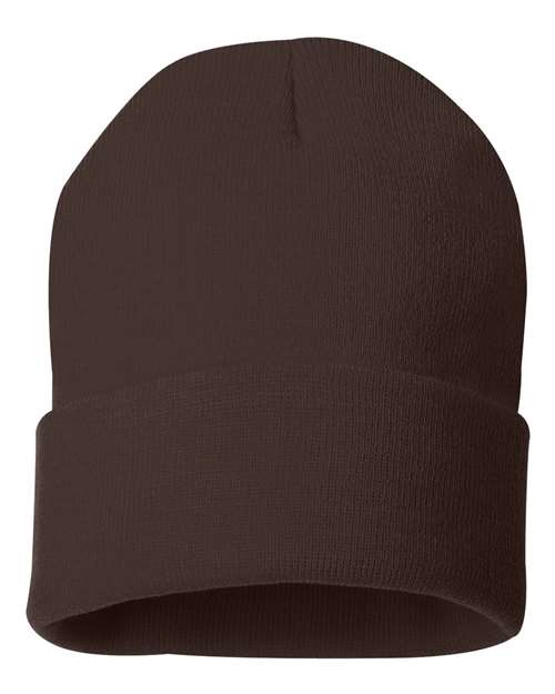 Sportsman Solid 12" Cuffed Beanie - SP12 | MunroPowersports.com