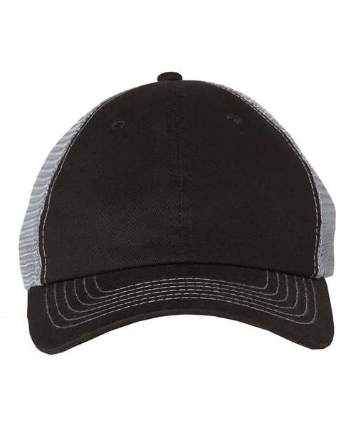 Sportsman Contrast-Stitch Mesh-Back Cap - 3100S