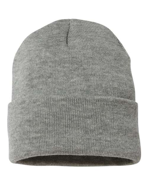 Sportsman Fleece Lined 12" Cuffed Beanie - SP12FL